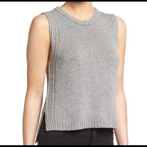 Madewell Hannah High/Low Sweater Vest